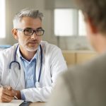 Doctor conducts an orthopedic evaluation